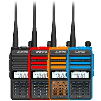 खरीदें X3-Plus X3 18W Walkie Talkie 20 KM Tri-band Radio with 9500mah Battery UHF VHF Two Way Radio for Vessel Boat Sea Navigation ऑनलाइन निर्माण