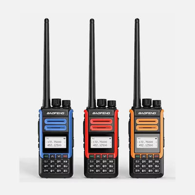 खरीदें BF-H7 Dual Band Portable Walkie Talkie VHF UHF 136-174MHZ 400-520MHZ IPX4 Waterproof with 1000-1500mAh Battery ऑनलाइन निर्माण