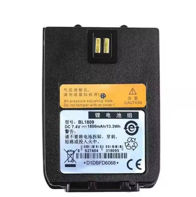 बैटरी BL1809 Hytera 7.4V 1400mAh दो तरफा रेडियो X1p X1e Z1p के लिए ली-आयन रिचार्जेबल रिप्लेसमेंट बैटरी पैक