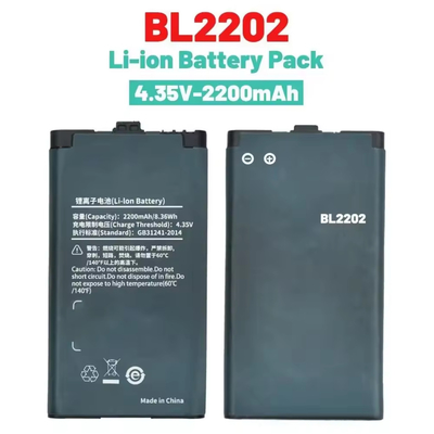 बैटरी BL2202 4.35V 2200mAh रिचार्जेबल लिथियम आयन बैटरी Hytera BD300 BD350 डिजिटल-एनालॉग वॉकी टॉक बैटरी