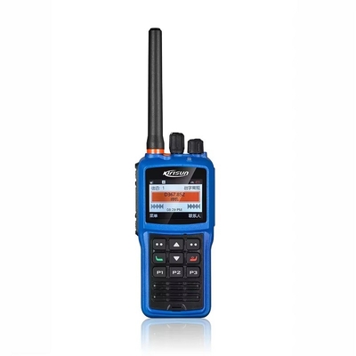 0-8 किमी Kirisun Dp980 Ex Ip67 Dmr आंतरिक रूप से सुरक्षित वॉकी टॉक 1.8 इंच स्क्रीन