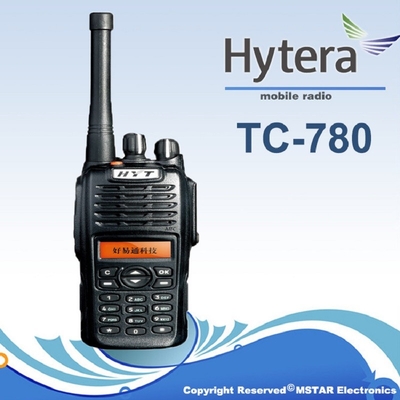 TC780 IP54 सुरक्षा गारंटी पूर्ण सिग्नलिंग माध्यमिक विकास वाकी टॉक