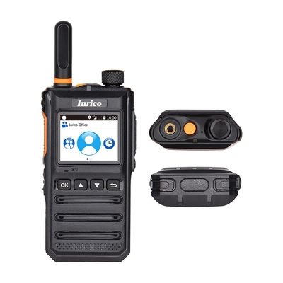 INRICO T640A POC लंबी दूरी का दो तरफा रेडियो बहुमुखी कार्य 2.8' HD डिस्प्ले और हल्के डिजाइन के साथ POC लंबी दूरी का दो तरफा रेडियो
