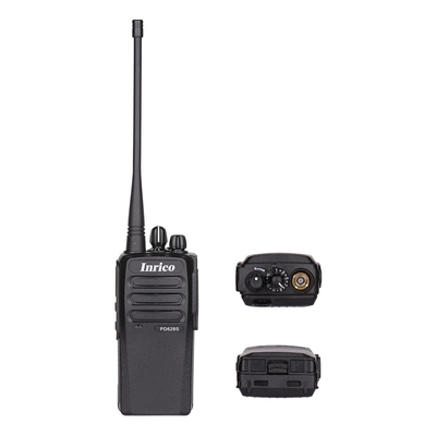 inrico PD660 वाटरप्रूफ दो तरफा रेडियो 15 घंटे टॉक टाइम डीएमआर मोड और संवेदनशीलता एनालॉग 12db SINAD 0.25μV स्प्लैश-प्रूफ हैंडहेल्ड ट्रांससीवर