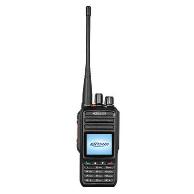 Kirisun DP580 DMR डिजिटल पोर्टेबल रेडियो 5W VHF UHF 256 चैनल