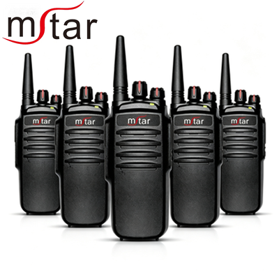 Mstar M8800 5W फुल डुप्लेक्स हैंडहेल्ड रेडियो उच्च और निम्न शक्ति चयन के साथ वीएचएफ यूएचएफ दो-तरफा रेडियो